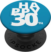PopSockets PopGrip Happy 30 Joyeux anniversaire