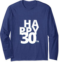 Happy 30 Joyeux anniversaire